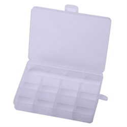 2 X Plastic Storage Box 12 slots Personal Organizer Storage Box Vitamine Container Medicine Pill Box Container Jewelry Storage #spb19